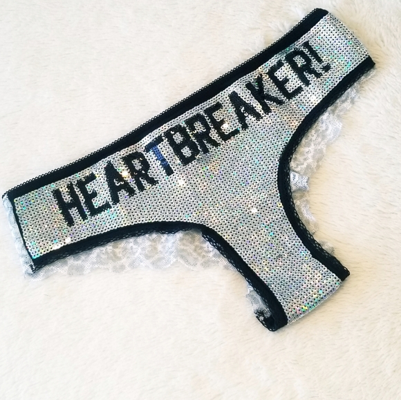 PINK Victoria's Secret Other - Victoria's Secret PINK Vintage Sequin Bling Panty